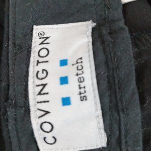Covington stretch black pants